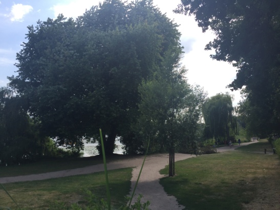 Raus aus der Stadt, ab zu Anglern, Seglern und frischem Wind.